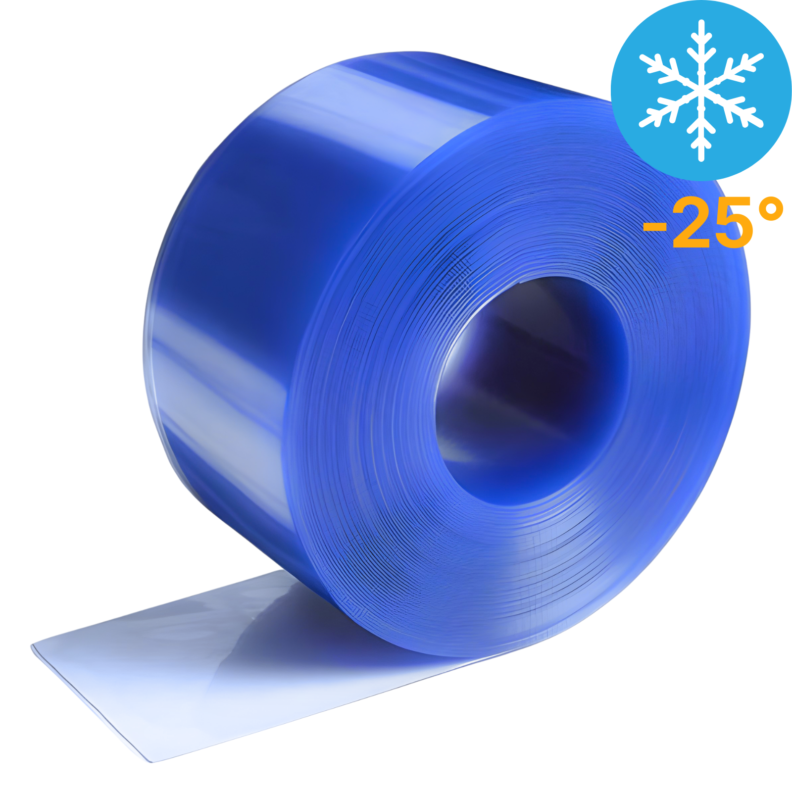 Bobina in pvc polar per tende a strisce